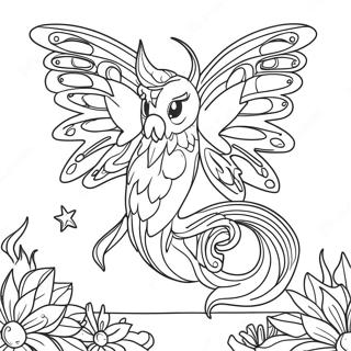 Magical Wondermorphia Creatures Coloring Page 42181-34980