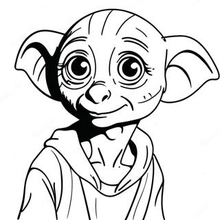 Dobby Coloring Pages