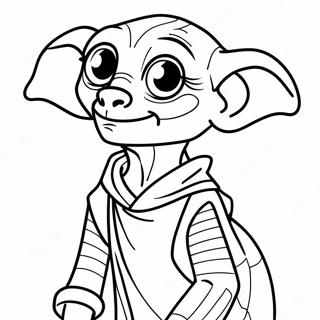 Dobby Coloring Page 42210-34995