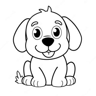 Harry The Dirty Dog Coloring Page 42230-35014