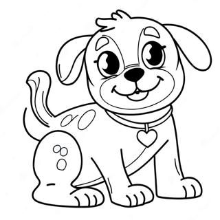 Harry The Dirty Dog Coloring Page 42230-35016