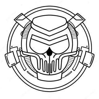 Rainbow Six Siege Logo Coloring Page 42240-35030