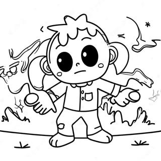 Among Us Zombie Coloring Page 42250-35026