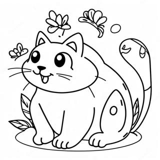 Cat Toad Coloring Page 42270-35055