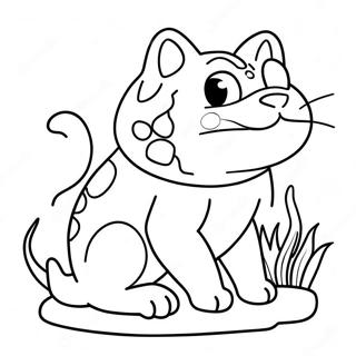 Cat Toad Coloring Page 42270-35056