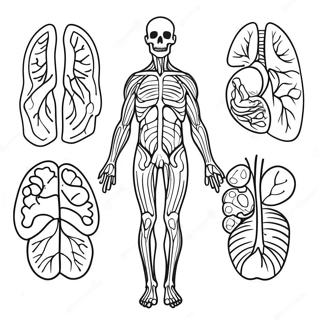 Body Systems Coloring Page 42280-35047