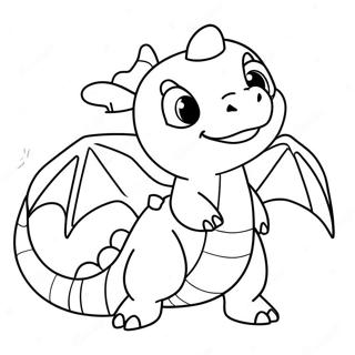 Cute Dragonite Flying Coloring Page 42301-35085