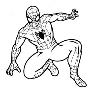 Spiderman 2099 Coloring Page 4230-3410