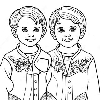 Tuttle Twins Coloring Page 42320-35082