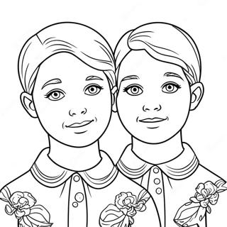 Tuttle Twins Coloring Page 42320-35084