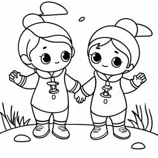 Tuttle Twins Adventure Coloring Page 42321-35089