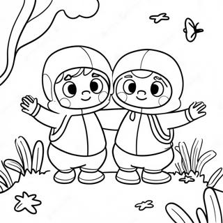 Tuttle Twins Adventure Coloring Page 42321-35092