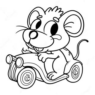 Rat Fink Coloring Page 42340-35102