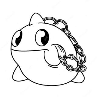 Chain Chomp Coloring Page 42350-35110