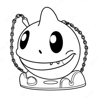 Chain Chomp Coloring Page 42350-35111