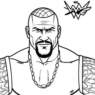 Wwe Coloring Page 42360-35119