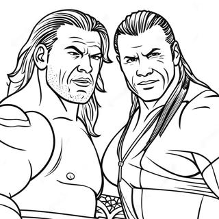 Wwe Coloring Page 42360-35120