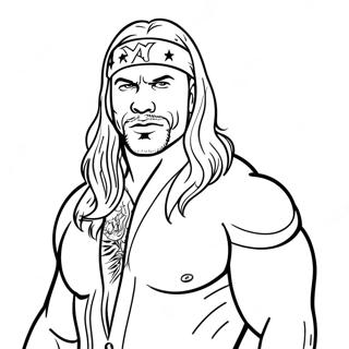 Wwe Coloring Page 42360-35293