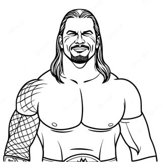 Wwe Coloring Page 42360-35295