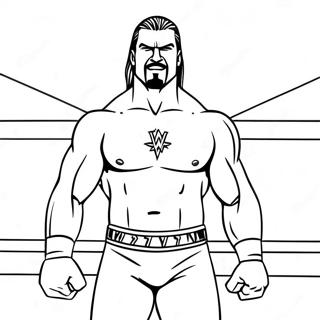 Wwe Coloring Page 42360-35296