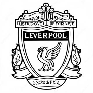 Liverpool Logo Coloring Page 42370-35126