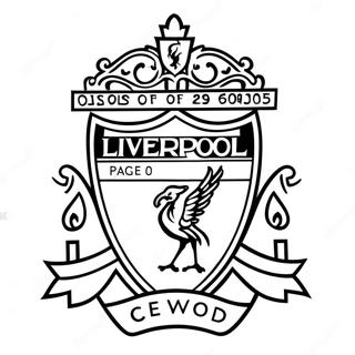 Liverpool Logo Coloring Page 42370-35128