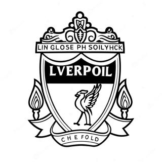 Liverpool Logo Coloring Page 42370-35309