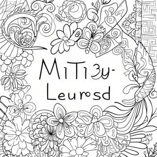 Sayings Quote Curse Words Coloring Page 4240-3418