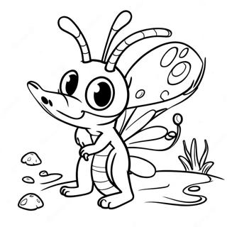 Bugsnax Coloring Page 42410-35344