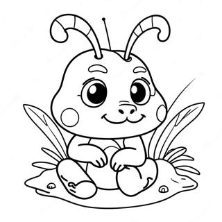 Cute Bugsnax Coloring Page 42411-35154