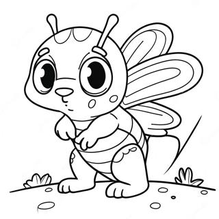 Cute Bugsnax Coloring Page 42411-35155