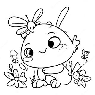 Cute Bugsnax Coloring Page 42411-35354