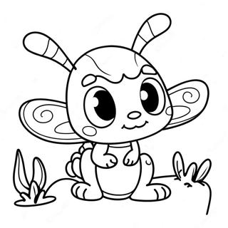 Cute Bugsnax Coloring Page 42411-35355