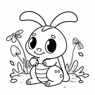 Cute Bugsnax Coloring Page 42411-35356