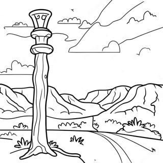 Nevada State Outline Coloring Page 42420-35347