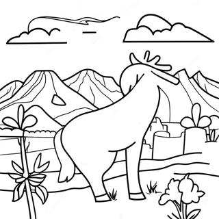 Nevada State Outline Coloring Page 42420-35348