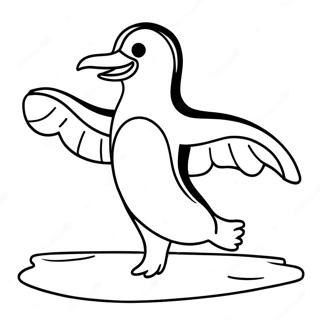 Happy Feet Coloring Pages