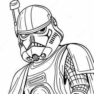 Realistic Star Wars Coloring Page 42440-35371