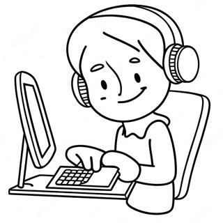 Internet Safety Coloring Page 42460-35196