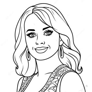 Katy Perry Coloring Page 42470-35380