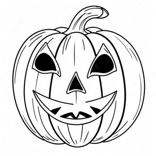 Spooky Pumpkin Halloween Mask Coloring Page 42481-35202