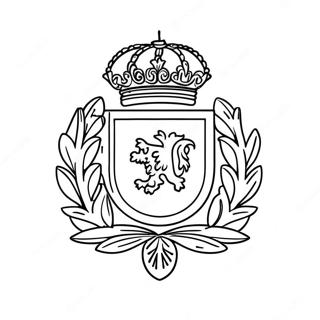 Portugal Flag Coloring Page 42490-35208