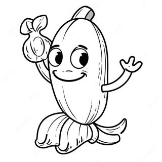 Fortnite Banana Character Coloring Page 42500-35214