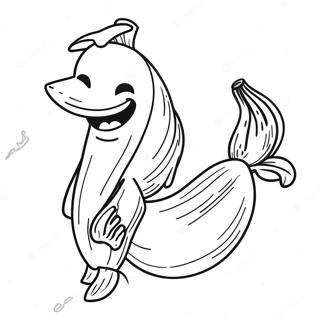 Fortnite Banana Character Coloring Page 42500-35418