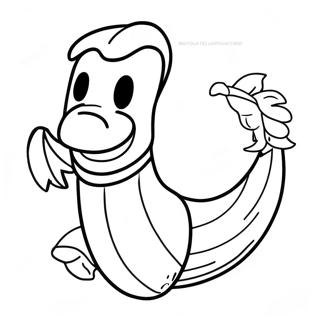 Fortnite Banana Character Coloring Page 42500-35419