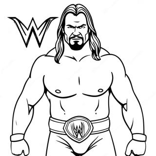 Wwe Coloring Page 42510-35413