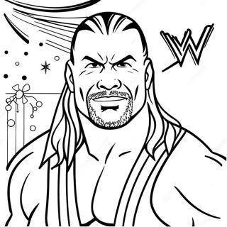 Wwe Coloring Page 42510-35415