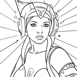 Technoblade Coloring Page 42531-35431