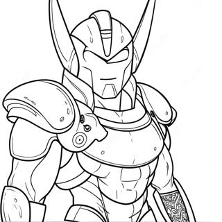 Technoblade Coloring Page 42531-35432