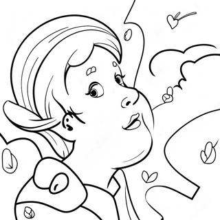 Heartwarming God Loves You Coloring Page 42562-35453